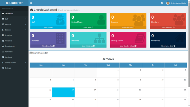 Church Management System
