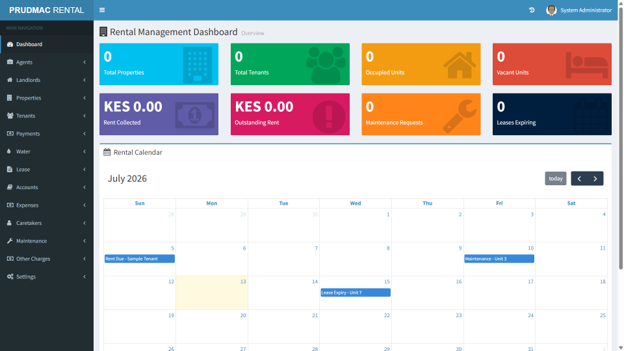 Rental Management System